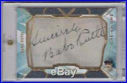 2020 Diamond Icons BABE RUTH Cut, Inscribed Auto 1/1 HOLY GRAIL New York Yankees