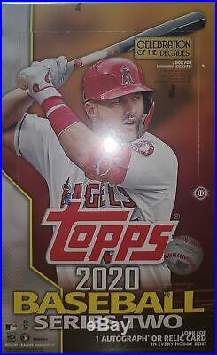 2020 Topps Series 2 Baseball Hobby Box (Factory-sealed)