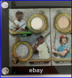 2020 Topps Triple Threads Deca Threads Relic Book Booklet /10 Aaron Mays Griffey
