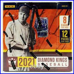 2021 Panini Diamond Kings Baseball Hobby 1st Off The Line Fotl Box