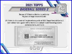 2021 Topps Series 2 Baseball Jumbo Hta Box New Sealed Free Priority Shipping
