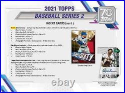 2021 Topps Series 2 Baseball Jumbo Hta Box New Sealed Free Priority Shipping