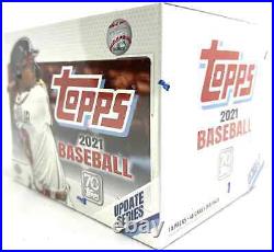 2021 Topps Update Mlb Baseball Jumbo Box Sealed New Free Shipping