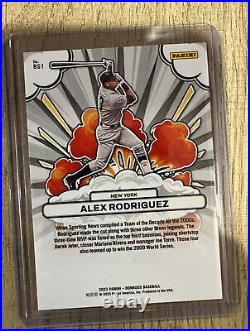 2023 Donruss Alex Rodriguez Bomb Squad New York Yankees True 1/1