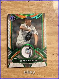 2023 Topps Tribute Nestor Cortez Stamp Of Approval Green /99 New York Yankees