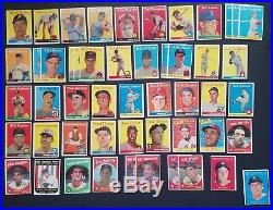 300 + Vintage Baseball Card Lot (Mantle, Mays, Koufax, Banks, Rose, Clemente)