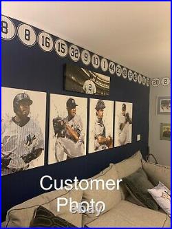 4 SIZES 2 Designs CUSTOM New York Yankees Retired Number Decals PAUL O'NEILL
