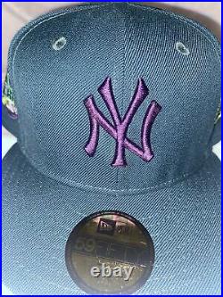 7 5/8 new york yankees green 2009 world series olive green bottom fitted hat