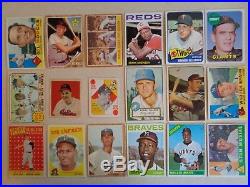 (885) 1952 1969 Topps Vintage Baseball Cards Lot Stars Mantle Highs