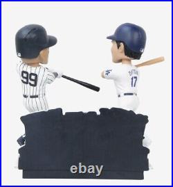 AARON JUDGE & OHTANI New York Yankees BATTLE IN THE BRONX Bobblehead xx/#524 NIB