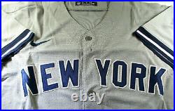 Aaron Judge / Autographed New York Yankees Grey Pro Style Baseball Jersey / Coa