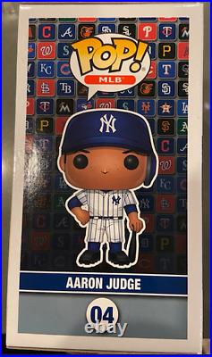 Aaron Judge Funko Pop Signed auto MLB Holo Fanatics Exclusive New York Yankees