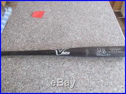 Aaron Judge New York Yankees 2015 Signed Game Used Bat Inscription/Gravel RARE