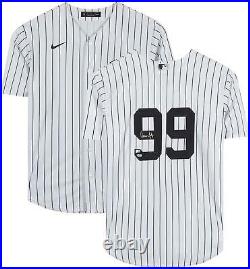 Aaron Judge New York Yankees Autographed White Nike Replica Jersey