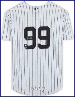 Aaron Judge New York Yankees Autographed White Nike Replica Jersey