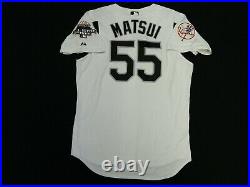 Authentic Hideki Matsui 2003 All Star Jersey New York Yankees Chicago Game Large