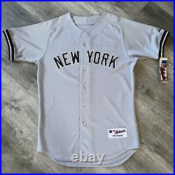 Authentic Mike Mussina New York Yankees Jersey 44 Large Majestic #35 New