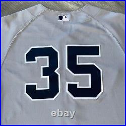 Authentic Mike Mussina New York Yankees Jersey 44 Large Majestic #35 New