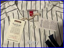 Authentic Mitchell and Ness 1996 New York Yankees Derek Jeter Jersey 44/L RARE