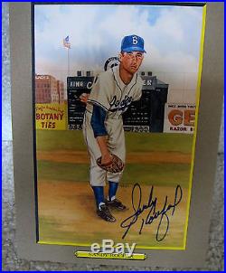Autographed Perez Steele Great Moments Set Series 1-9 Mickey Mantle Koufax