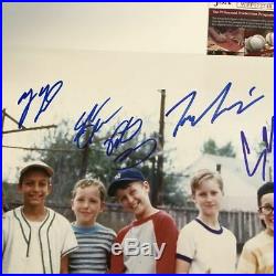 Autographed/Signed THE SANDLOT 8x CAST SIGNED 16x20 Baseball Movie Photo JSA COA