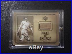 BABE RUTH Game Used Bat Hall Of Famers Cooperstown 2001 Upper Deck Authentic