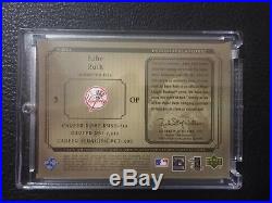 BABE RUTH Game Used Bat Hall Of Famers Cooperstown 2001 Upper Deck Authentic