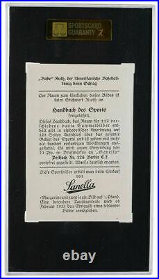 Babe Ruth 1933 Sanella New York Yankees Type 2 Baseball Card EX-NM 6