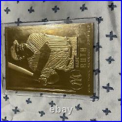 Babe Ruth 1996 Danbury Mint Sealed 22kt Gold Card #30 New York Yankees HOF
