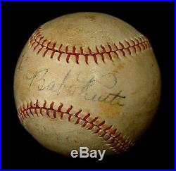 Babe Ruth & Lou Gehrig Autographed Baseball Authenticated