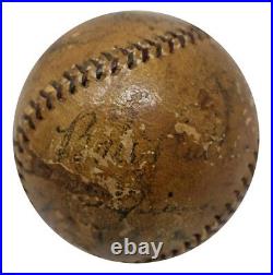 Babe Ruth Lou Gehrig & Mel Ott Signed 1933 New York Yankees Baseball JSA COA