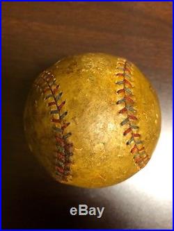 Babe Ruth Lou gehrig Signed Autographed Baseball Ball Hof Yankees Vintage RARE