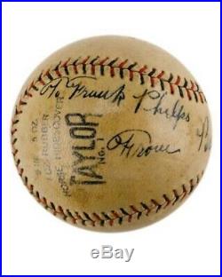Babe Ruth Signed Autographed Baseball New York Yankees The Bambino Red Sox