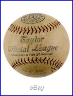Babe Ruth Signed Autographed Baseball New York Yankees The Bambino Red Sox
