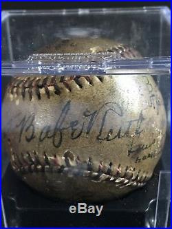 Babe Ruth Signed Baseball PSA/DNA