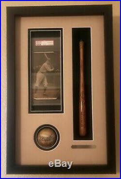 Babe Ruth Single Signed Autographed Baseball JSA No. B489864/ W554 Card/ 14 Bat