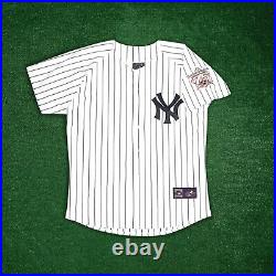 Bernie Williams 1998 New York Yankees Yankee Stadium 75th Cooperstown Jersey