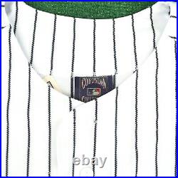 Bernie Williams 1998 New York Yankees Yankee Stadium 75th Cooperstown Jersey