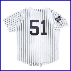 Bernie Williams 2000 New York Yankees World Series Home Jersey Men's (S-3XL)