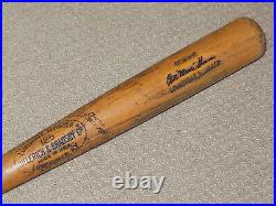 Bill Moose Skowron H&B Game Used Bat New York Yankees White Sox