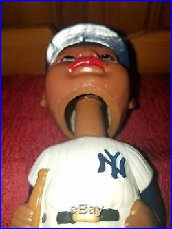 Black Face New York Yankee Bobbin Head Nodder. 2nd Rarest In Existance. Gem Mint
