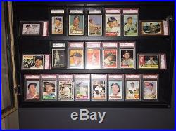 Centered 1951-69 Mickey Mantle PSA SGC 1952 Topps 1951 Bowman Rookie RC