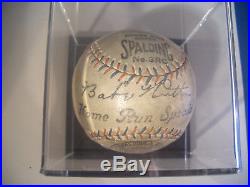 Circa 1930 BABE RUTH of MLB SINGLE SIGNED PSA/DNA Baseball on the SWEET SPOT