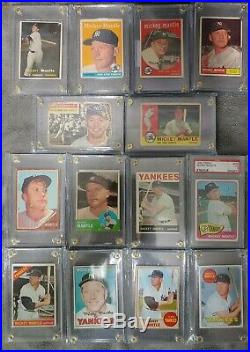 Complete Topps Baseball Card Collection 63 Seasons/Year Sets! + 24 Mantle Cards