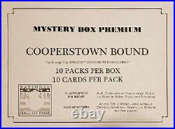 Cooperstown Bound Premium Baseball HOTPACKS Box, HOF Edition, Benefits Charity