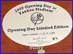 Danbury Mint New York Yankees Stadium 2009 Opening Day /5000 Read F5