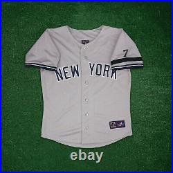 Derek Jeter 1995 New York Yankees Cooperstown Men's Grey Road Jersey