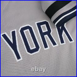 Derek Jeter 1995 New York Yankees Cooperstown Men's Grey Road Jersey