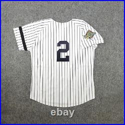 Derek Jeter 1996 New York Yankees World Series Men's Home Cooperstown Jersey