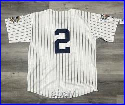 Derek Jeter 2009 New York Yankees World Series Cooperstown Jersey Men's Large